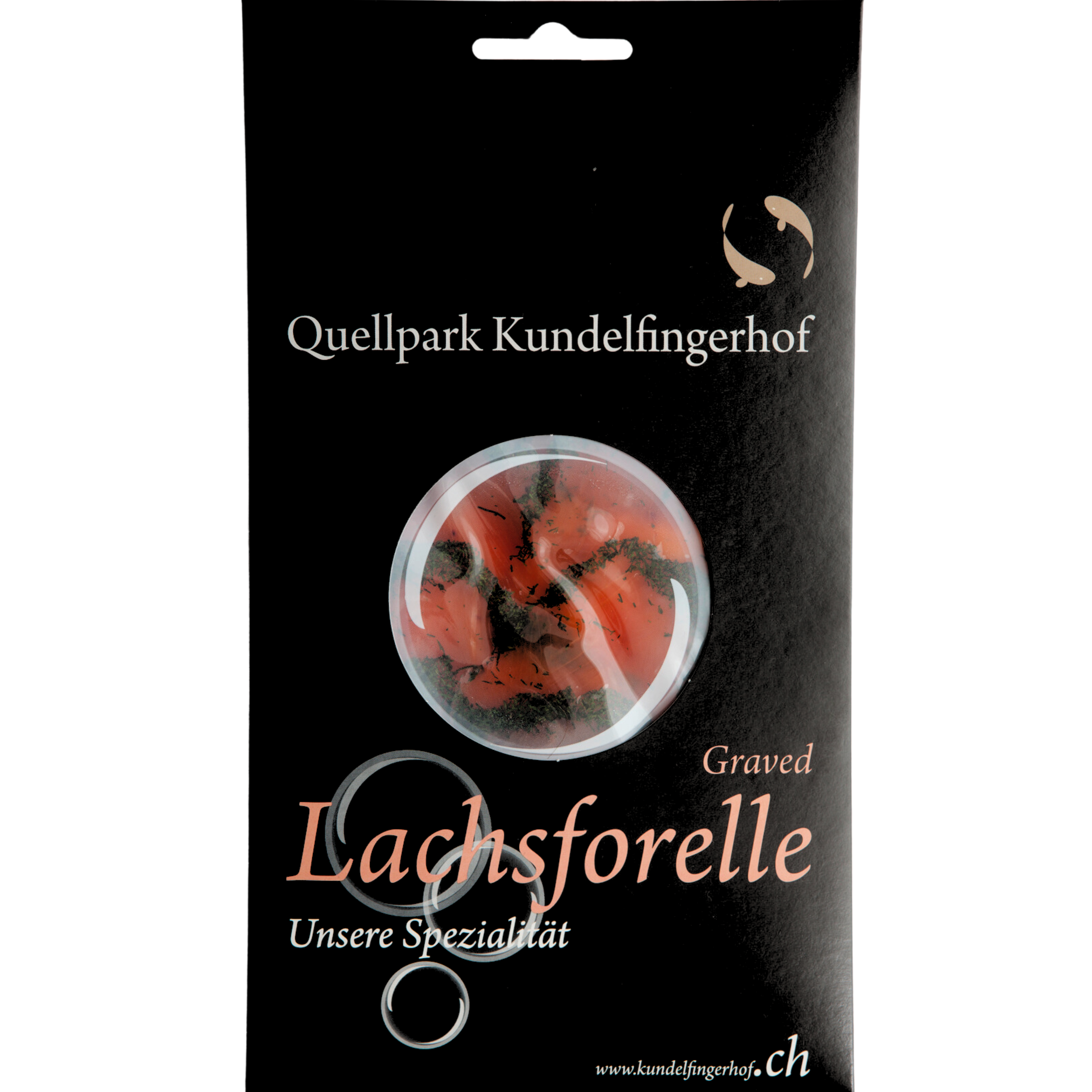 Lachsforelle "Graved", fein geschnitten