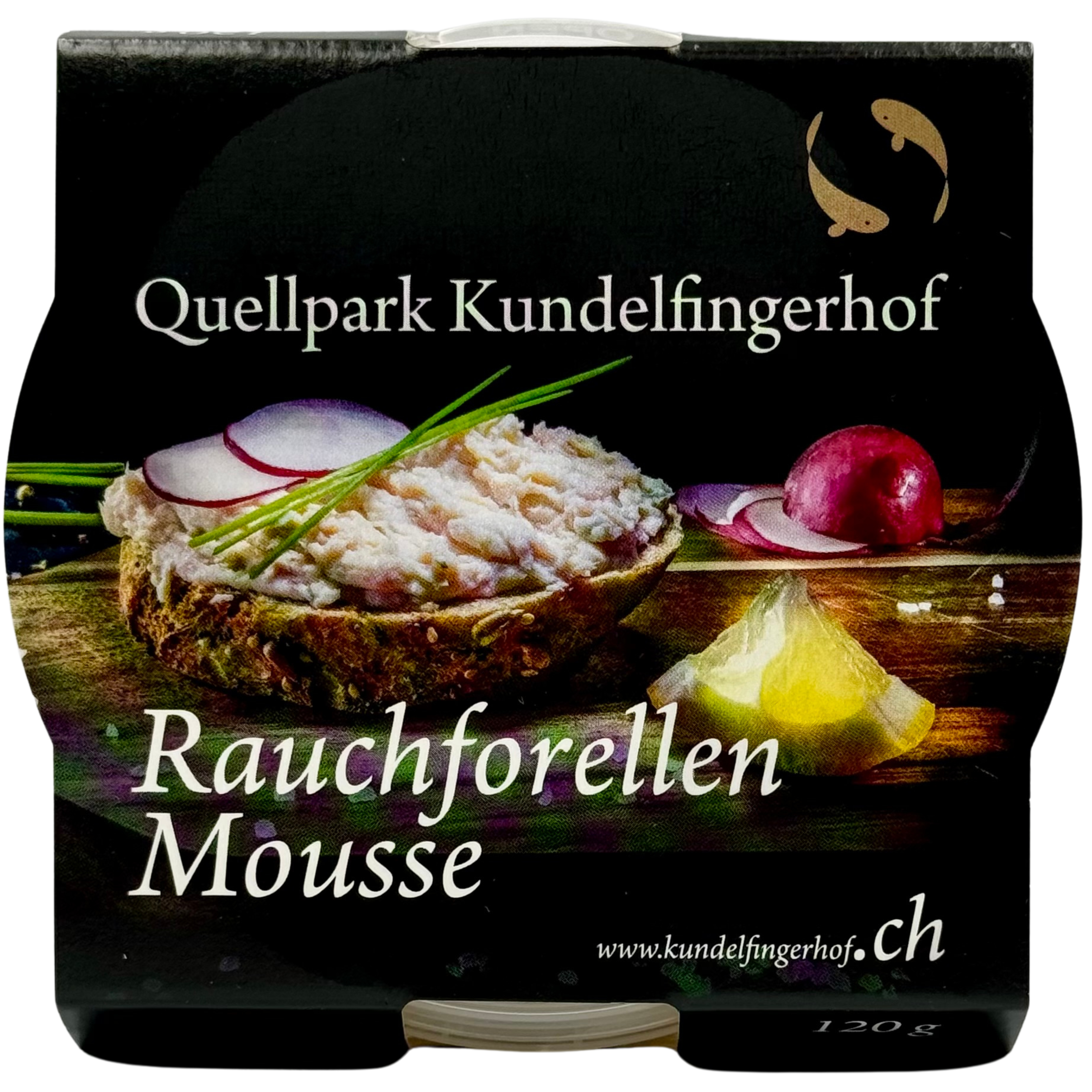 Rauchforellen-Mousse im Becher